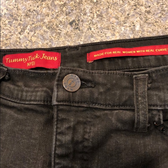 Brown NYDJ Petite Jeans Size 8P - Picture 5 of 13